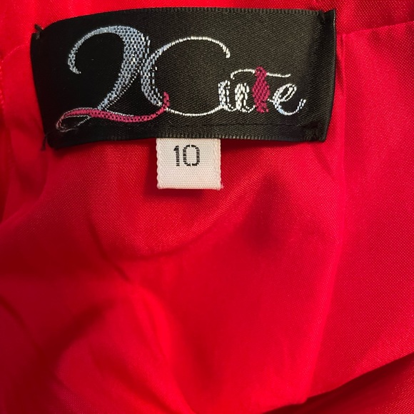 NWT-Prom/formal red 2 piece dress, never worn size 10, no alterations, new - Picture 14 of 17